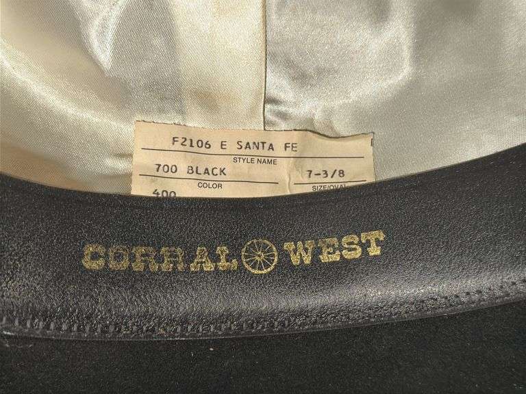 Stetson Coral West Cowboy Hat (Size 7-3/8)