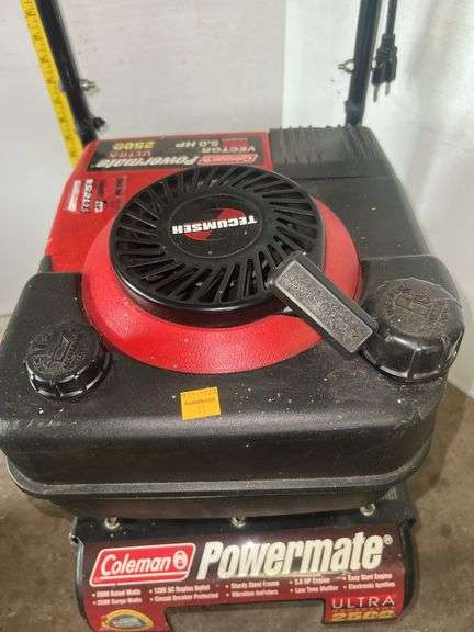 Coleman Powermate 5HP 2500 Watt Mobile Generator
