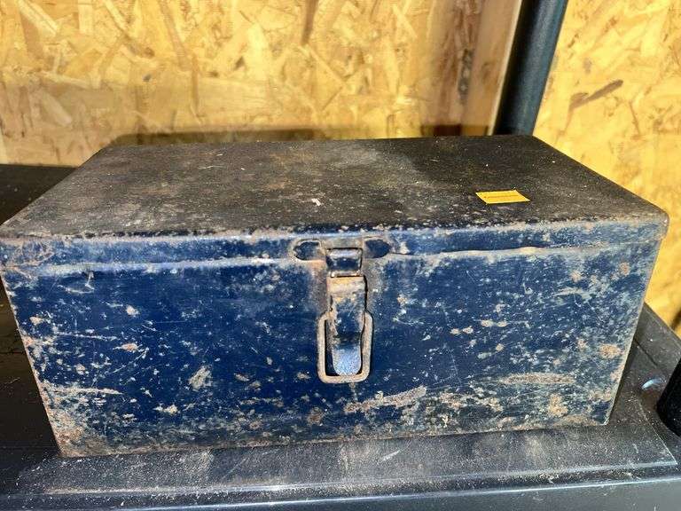 Tachometer in Metal Toolbox