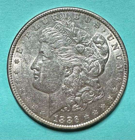 1886 Morgan Silver Dollar