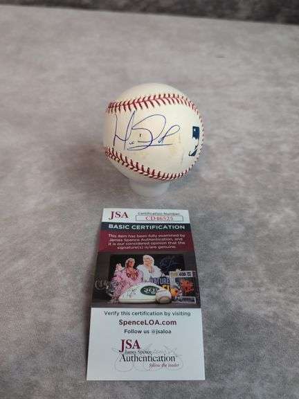 Manny Ramirez signed MLB baseball, JSA