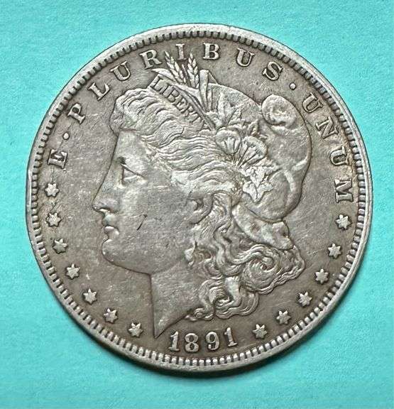1891-O Morgan Silver Dollar