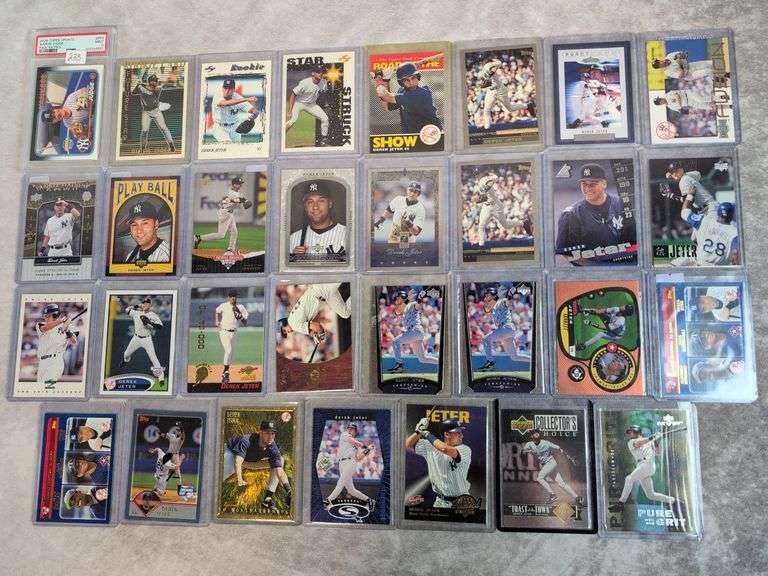 2024 Topps Update Aaron Judge Paw Patrol SP- PSA 9 & (30) Derek Jeter Cards