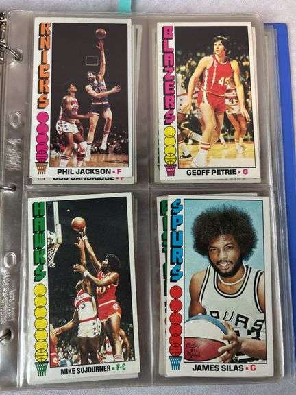 1976-77 Topps Basketball Near Complete Set