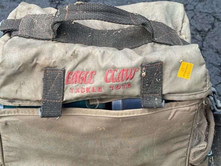 Eagle Claw Tackle Tote w/ Tackle Boxes