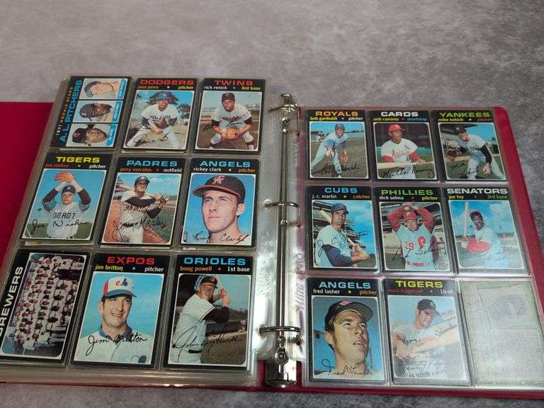 1971 Topps complete baseball set, in a binder, many Rookies & Stars