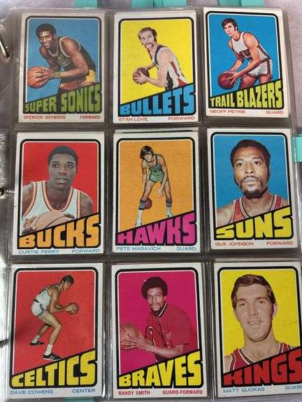(225+) 1972-73 Topps Basketball Partial Set - with Stars & Hall of Famers