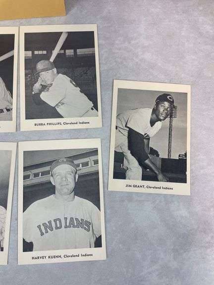 Indians Picture Pack- Various Years 1948-1957 Excellent