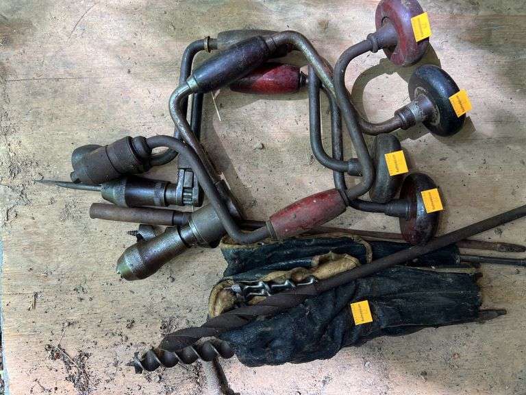 Vintage Drill and Bits