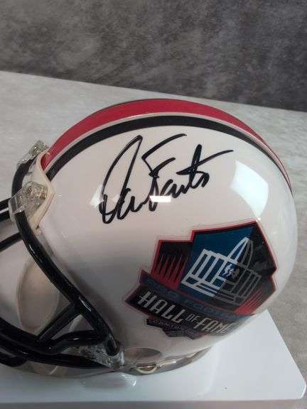 Dan Fouts Signed Hall of Fame Mini Football Helmet - JSA