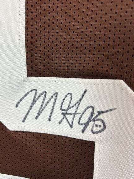 Myles Garrett signed Cleveland Browns jersey, JSA