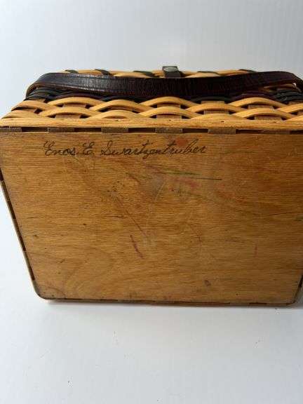 Woven Picnic Basket