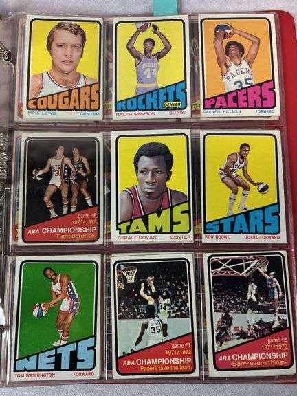 (225+) 1972-73 Topps Basketball Partial Set - with Stars & Hall of Famers