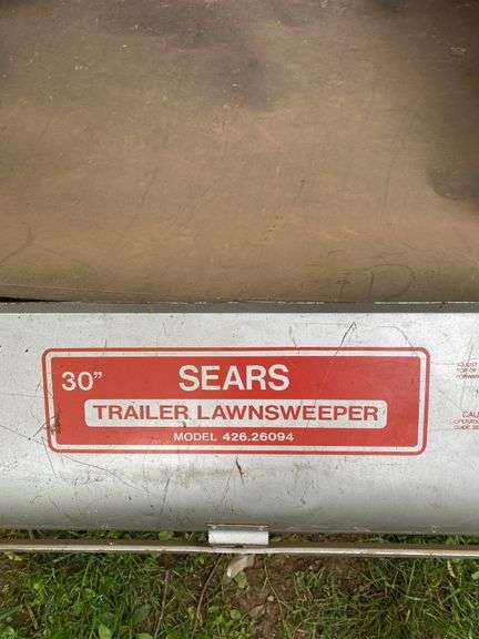Sears 30” Lawnsweeper