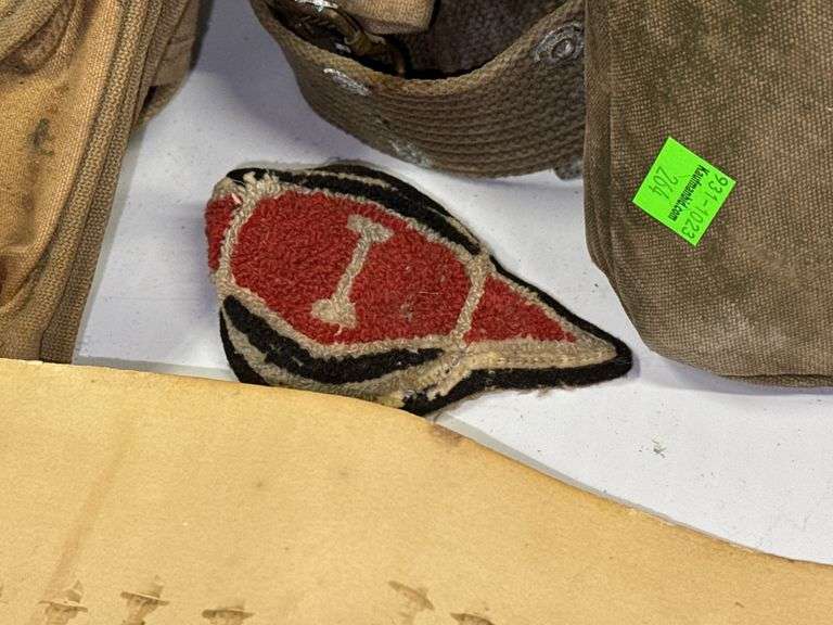 Assortment of Vintage Military Items