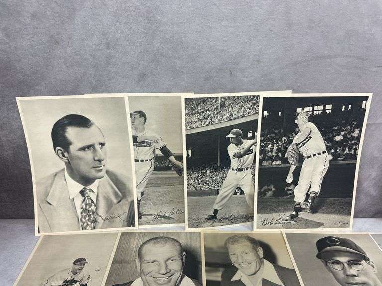 Indians Picture Pack- Various Years 1948-1957 Excellent
