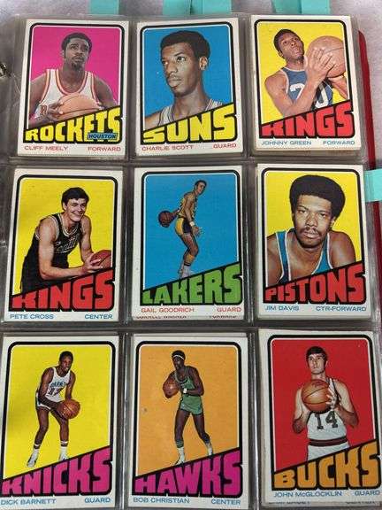 (225+) 1972-73 Topps Basketball Partial Set - with Stars & Hall of Famers