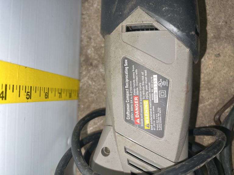 (2) Craftsman Electric Reciprocating Saws