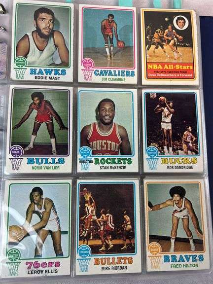 (225+) 1973-74 Topps Basketball Partial Set -