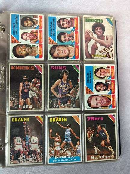 (175+) 1975-76 Topps Basketball Cards with Duplicates