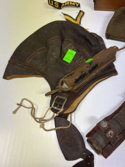 Vintage Military Hats and Machetes