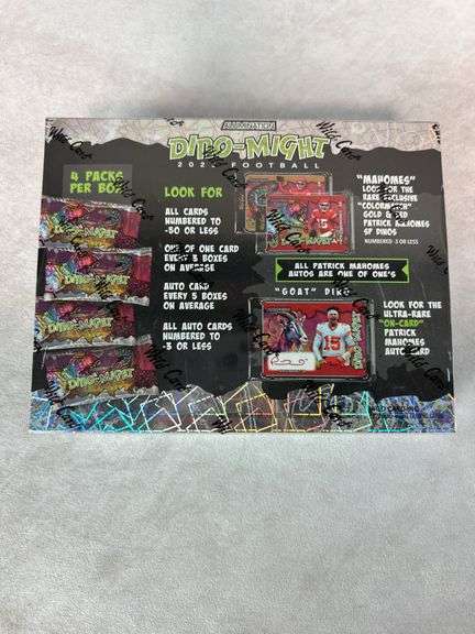 2023 Wild Card Football Dino-Might Hobby Box sealed