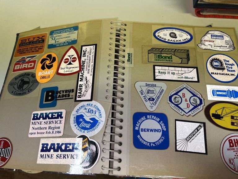 Assortment of Mining Stickers