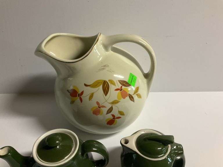 Hall Pitcher, Hall Creamer and Sugarer