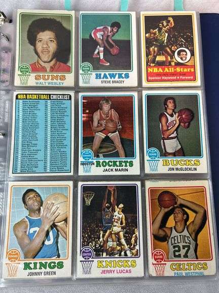 (225+) 1973-74 Topps Basketball Partial Set -