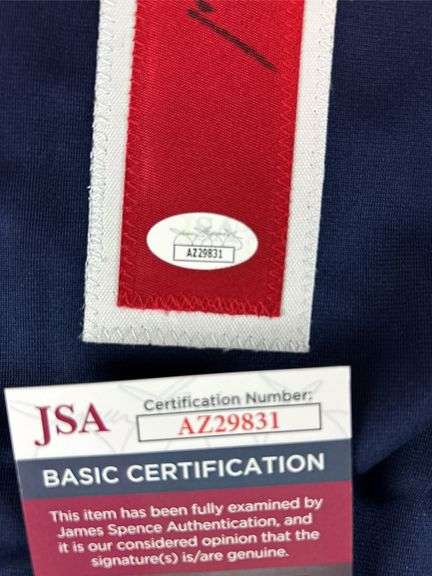 Jose Ramirez signed Cleveland jersey, JSA