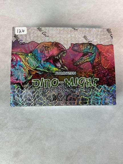 2023 Wild Card Football Dino-Might Hobby Box sealed