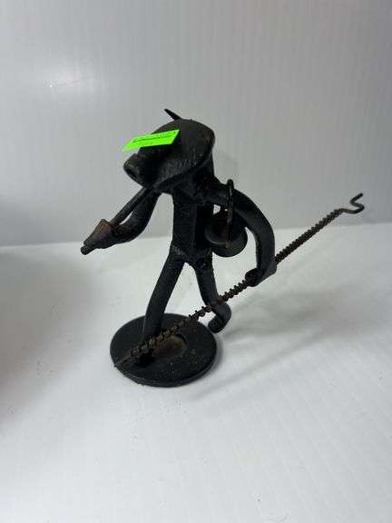 Coal Miner Safety Hat and Figurine