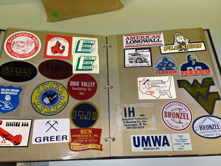 Assortment of Mining Stickers