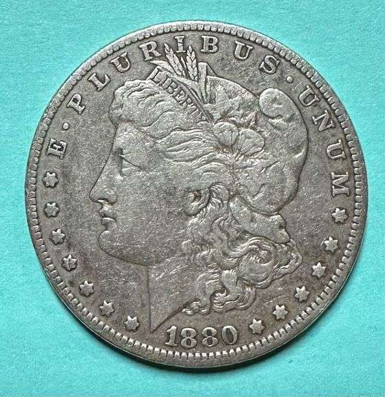 1880-O Morgan Silver Dollar