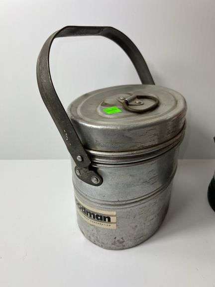 (2) Vintage Miner’s Lunch Pails