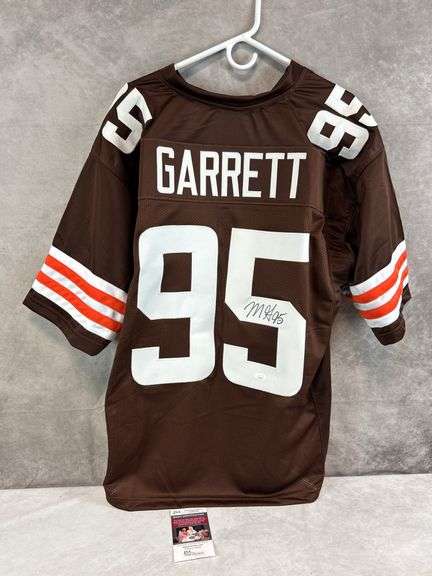 Myles Garrett signed Cleveland Browns jersey, JSA