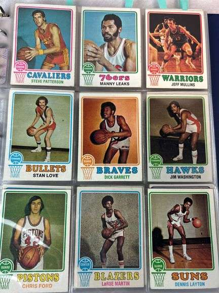 (225+) 1973-74 Topps Basketball Partial Set -
