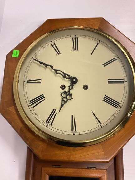Vintage Wooden Wall Clock