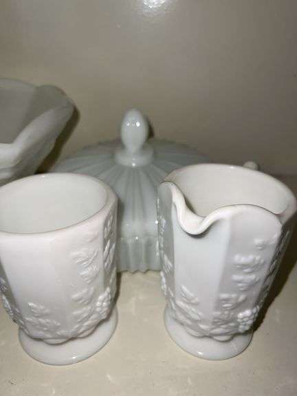 Vintage Westmoreland Milk Glassware