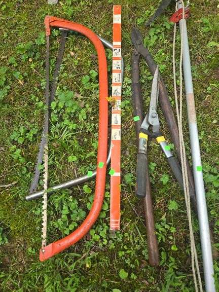 Assortment of Tree Trimmers and Pruners