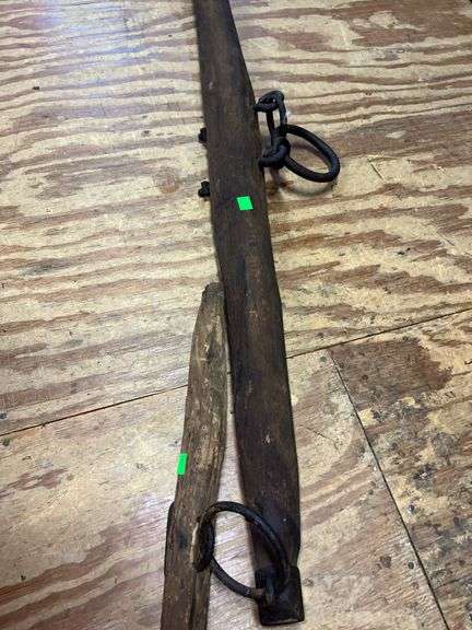 Vintage Wooden Double Tree