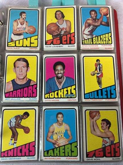 (225+) 1972-73 Topps Basketball Partial Set - with Stars & Hall of Famers