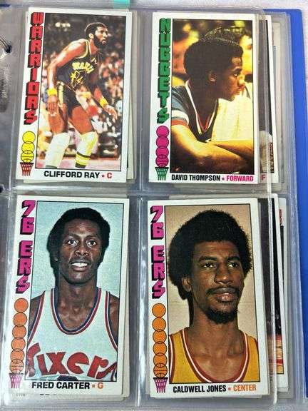 1976-77 Topps Basketball Near Complete Set