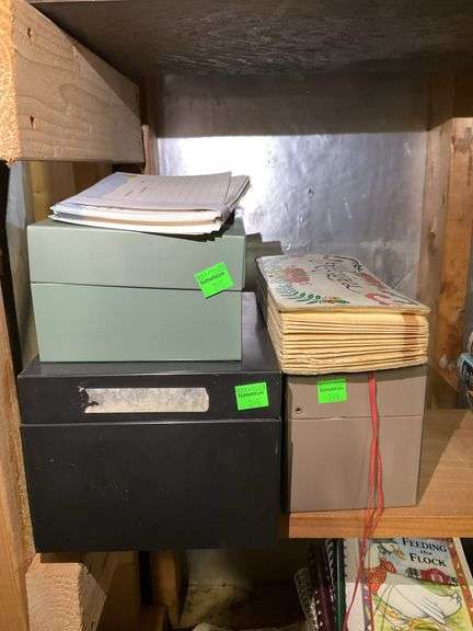 Recipes and Recipe Boxes