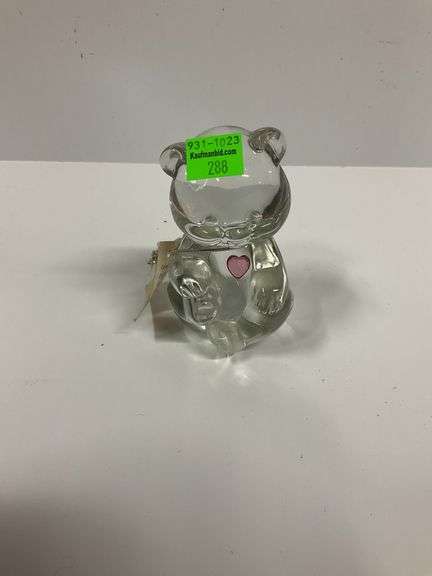 Fenton Glass Bear