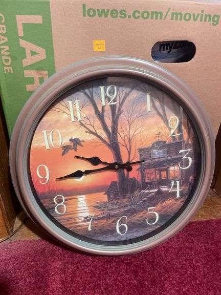 Lawrence rock clock, small mantel clock and wall hanging clock