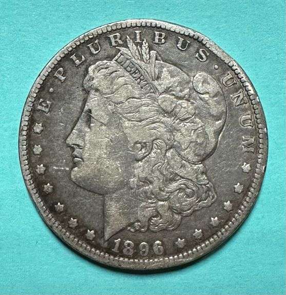 1896-O Morgan Silver Dollar