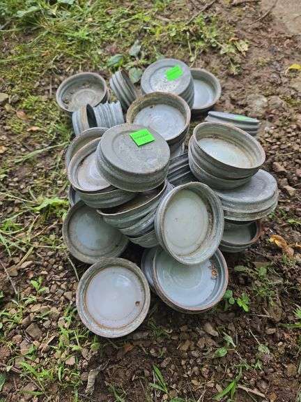 Zinc Canning Jar Lids