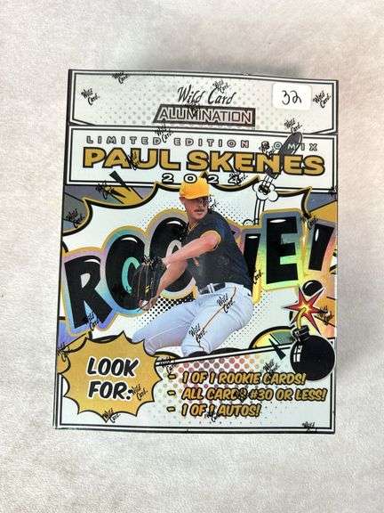 Paul Skenes 2024 Limited Edition Comix Box sealed Wild Card