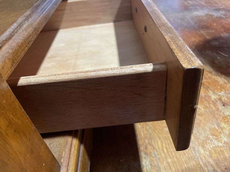 Coffee table/stand, TV tray set- moldy & hanging display cabinet